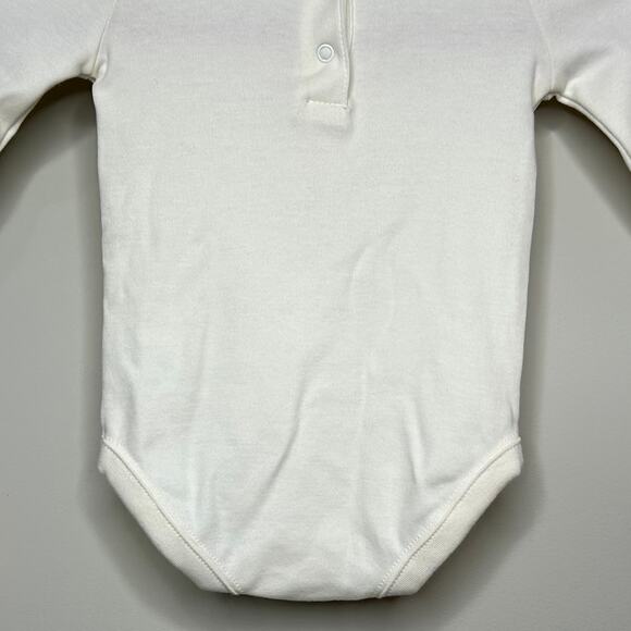 Gymboree Candy Cane Long Sleeve Bodysuit Size 0-3 Mon. NEW Christmas Holiday - Picture 7 of 10